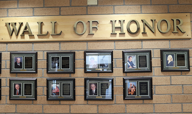 Wall of Honor